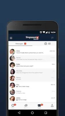 Dating in Singapore Chat Meet android App screenshot 0