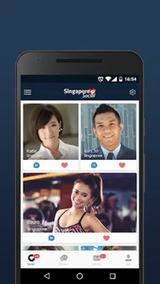 Dating in Singapore Chat Meet android App screenshot 4